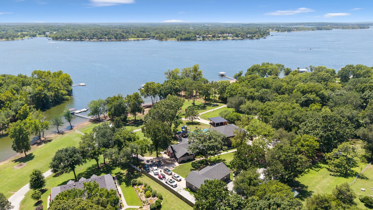 Aerial view of Grand Lake