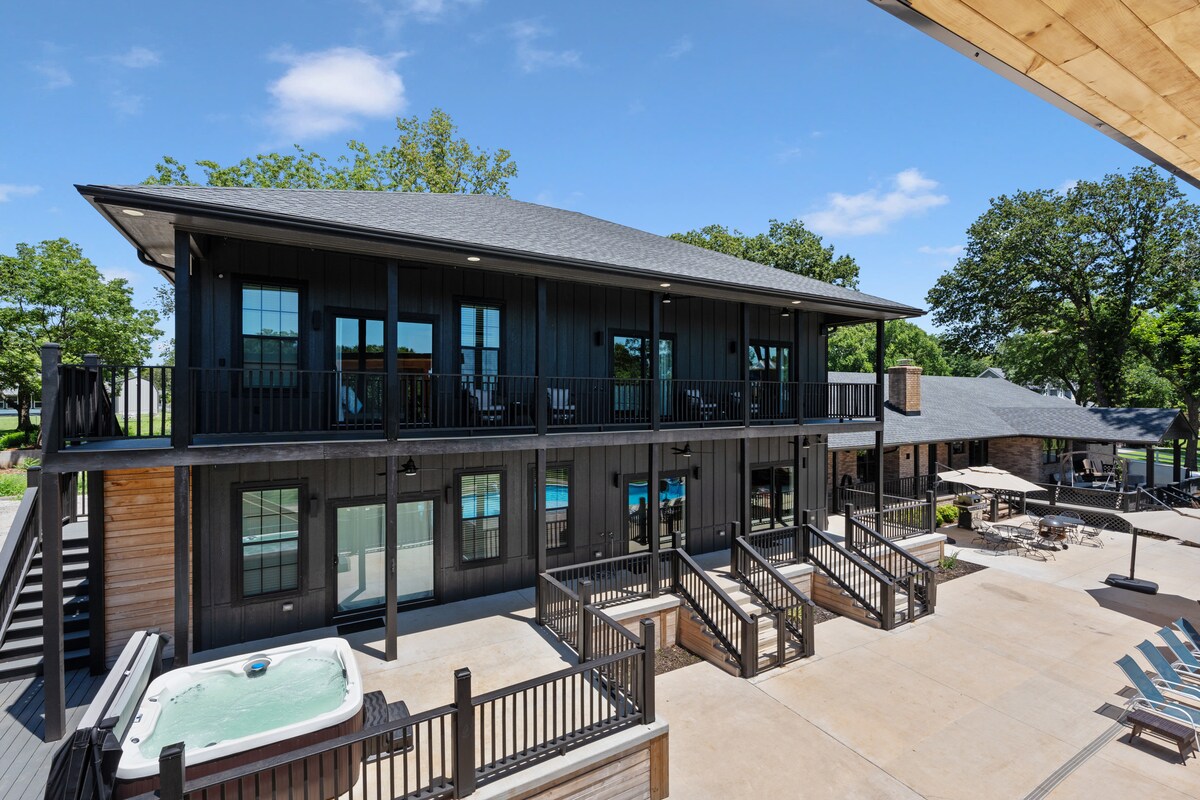 Estate exterior deck